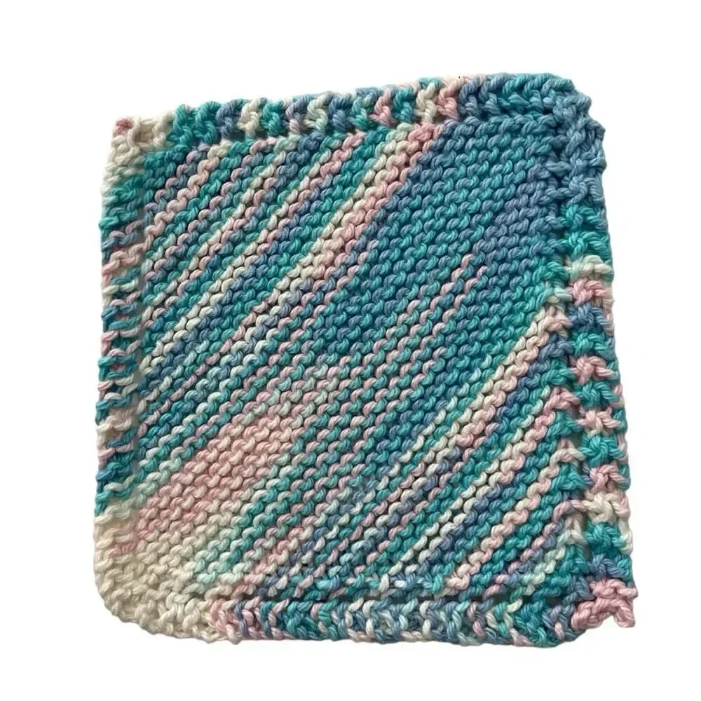 Umarked Handmade Knit/Crochet Dishcloth